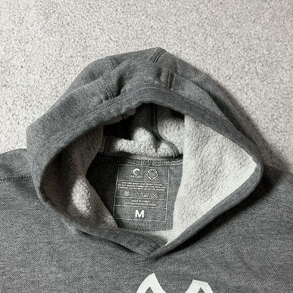 G2 Esports Hoodie Mens Medium Gray Graphic Pullover Sweatshirt Gaming - Picture 4 of 13